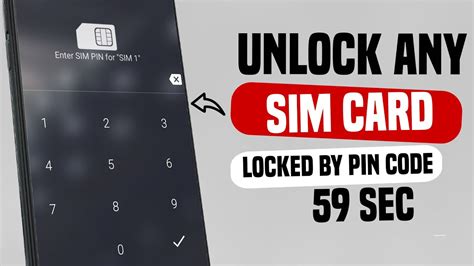how to unlock sim slot on android|What is a SIM PIN code and how to unlock a SIM card .